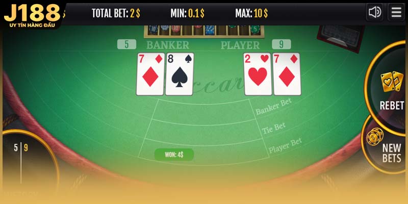 Tìm hiểu luật Baccarat chơi như thế nào 